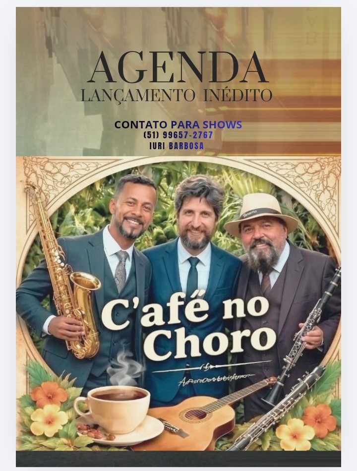 Capa de Grupo C'AFÉ NO CHORO 